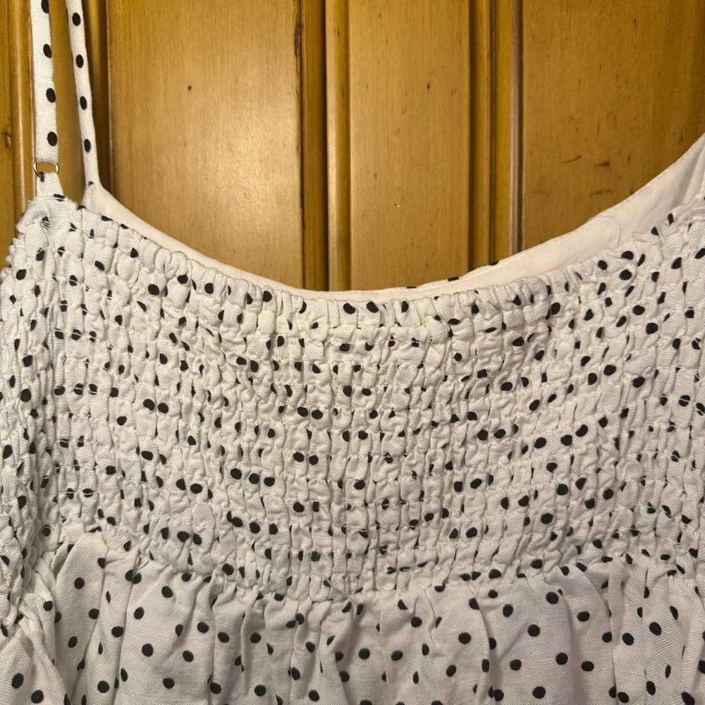 Kate Spade Iconic Black and White Polka Dot Camisole - Picture 4 of 8